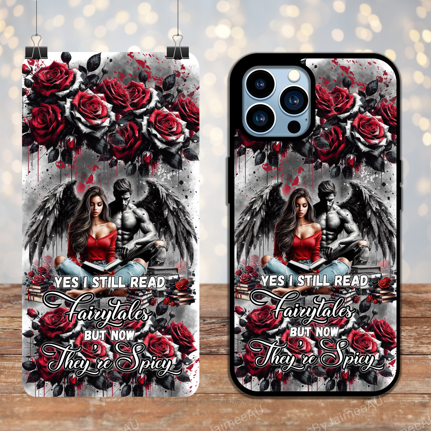 Spicy Fairytales - Dark Romance - Digital Phone Case Design