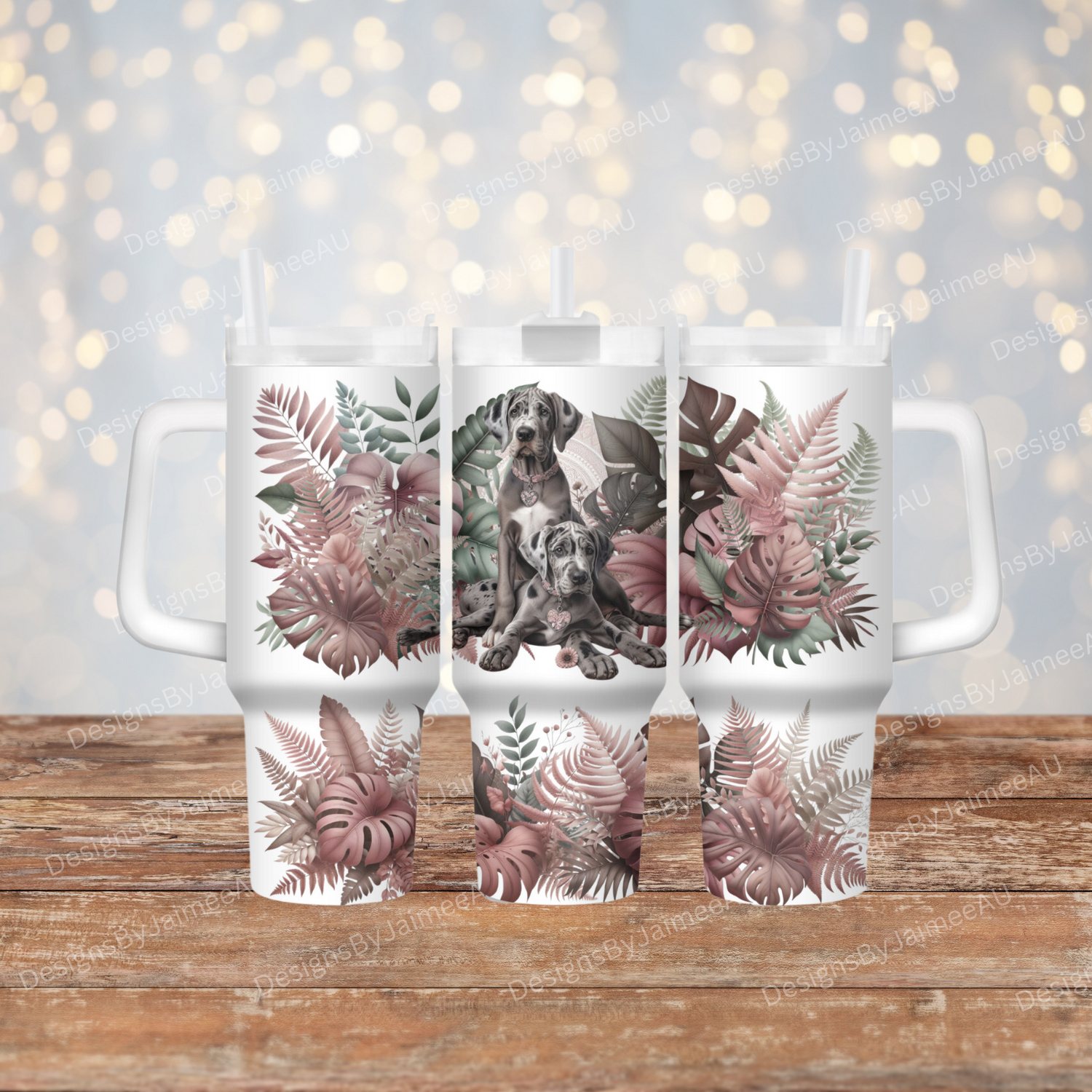 Digital 40oz Tumblers Wraps