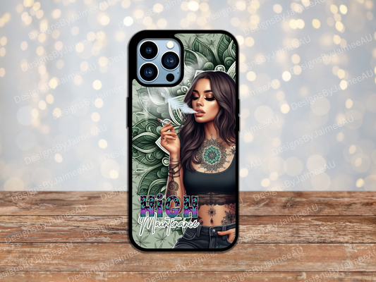High Maintenance Digital Phone Case Design