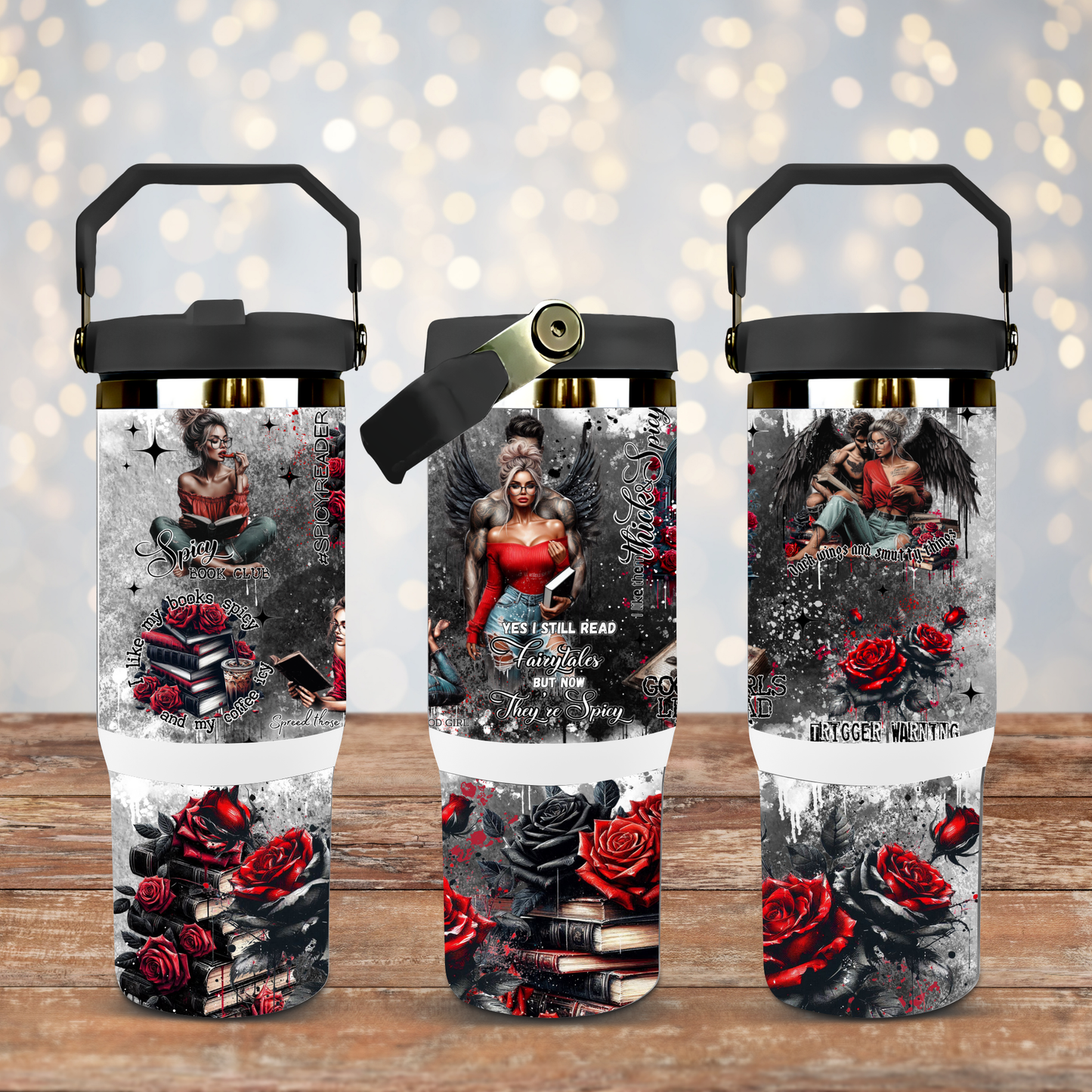 Dark Romance - Smutty Quotes - Digital 30oz Sublimation Tumbler Wrap