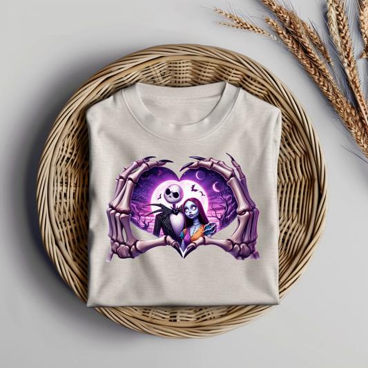 Nightmare Before Christmas Inspired - Lovers - #1 Digital DTF Transfer PNG Image