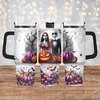 Nightmare Before Christmas 40oz Digital Sublimation Tumbler Wrap