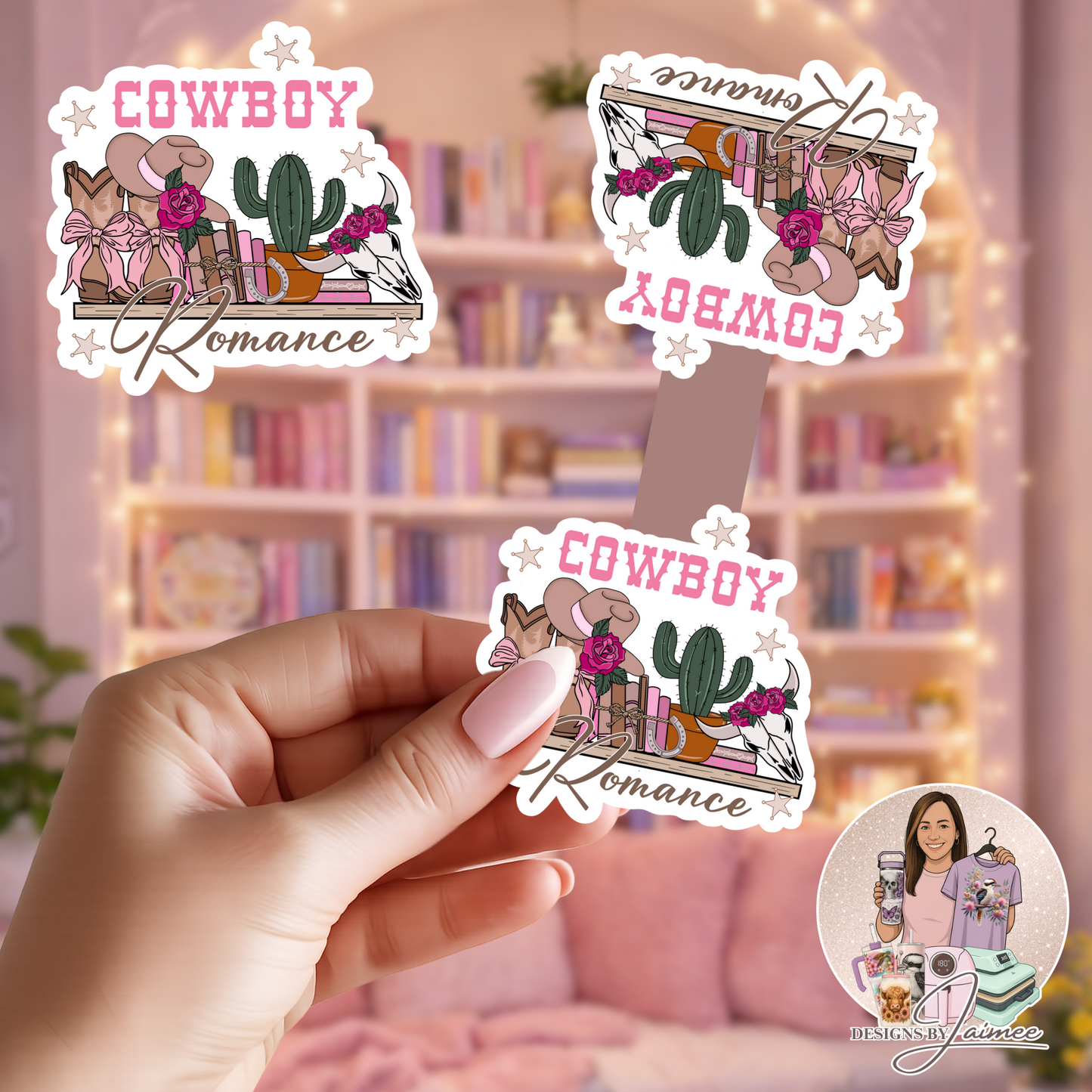 Cowboy Romance | Magnetic Bookmark | Handmade Bookish Accessory