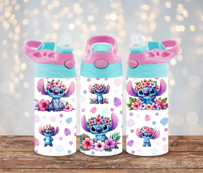 Tropical Stitch - Digital 12oz Kids Sublimation Tumbler Wrap