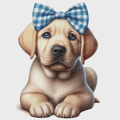50 Labrador Puppies Digital Transparent Clipart Images