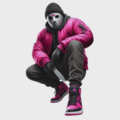 35 Hip Hop Styled Horror Movie Characters Digital Transparent Clipart Images
